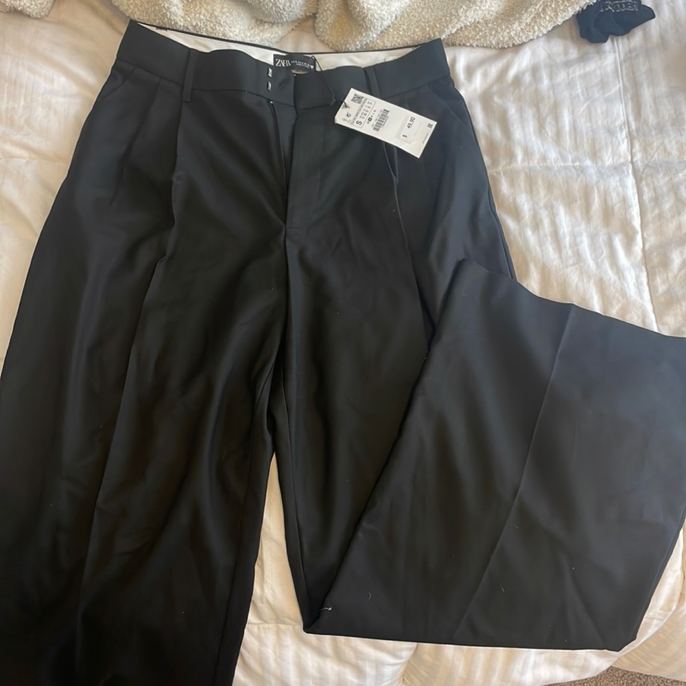 Zara Black Trouser Pants